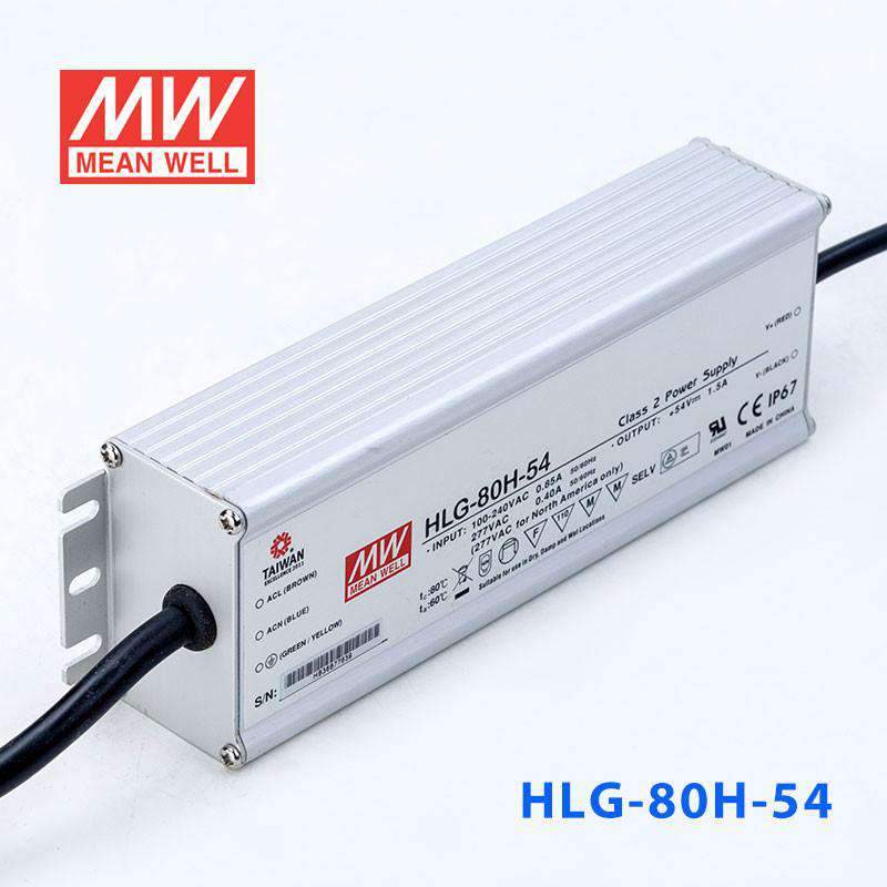 Mean Well HLG-80H-54 Power Supply 80W 54V 1.5A - PHOTO 1
