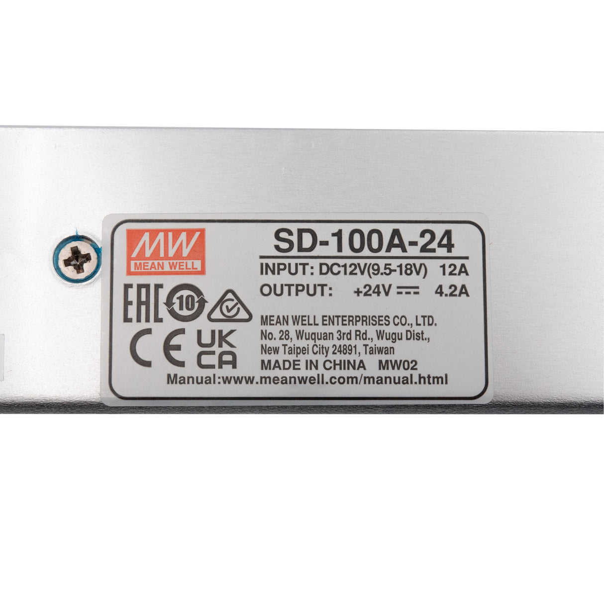 Mean Well SD-100A-24 DC-DC Converter - 100W - 9.5~18V in 24V out 4.2A - PHOTO 3