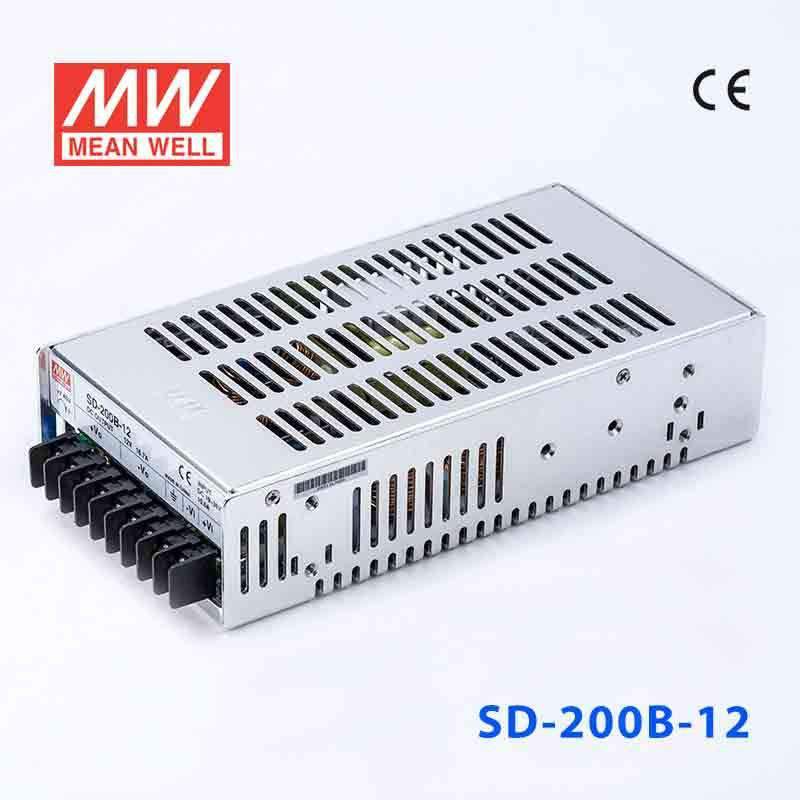 Mean Well SD-200B-12 DC-DC Converter - 200.4W - 19~36V in 12V out 16.7A