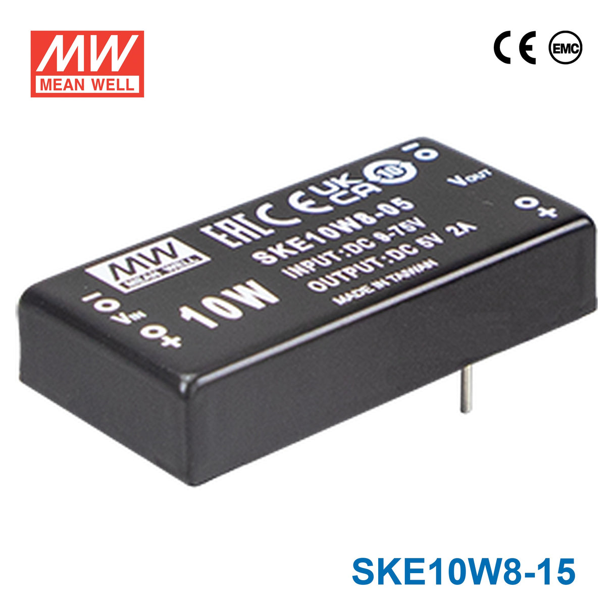 Mean Well SKE10W8-15 10W DC-DC Converter 15VDC 670mA