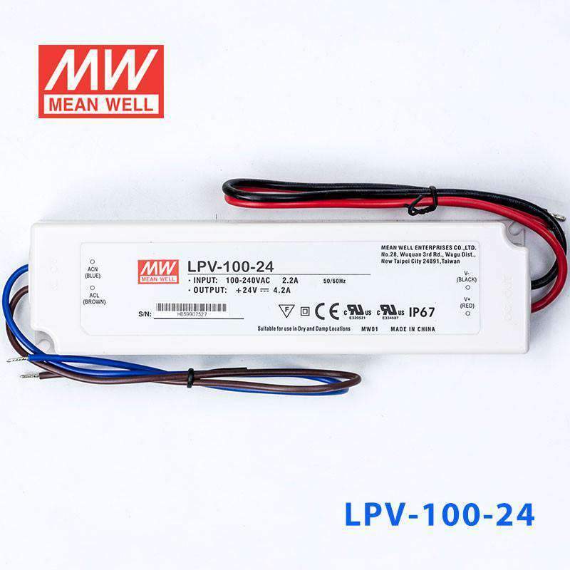 Mean Well S-LPV-100-24 Power Supply 100W 24V with AU/NZ plug 4.2A - PHOTO 2