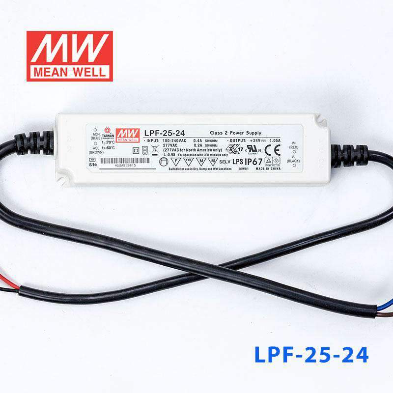 Mean Well LPF-25-24 Power Supply 25W 24V 1.05A - PHOTO 2