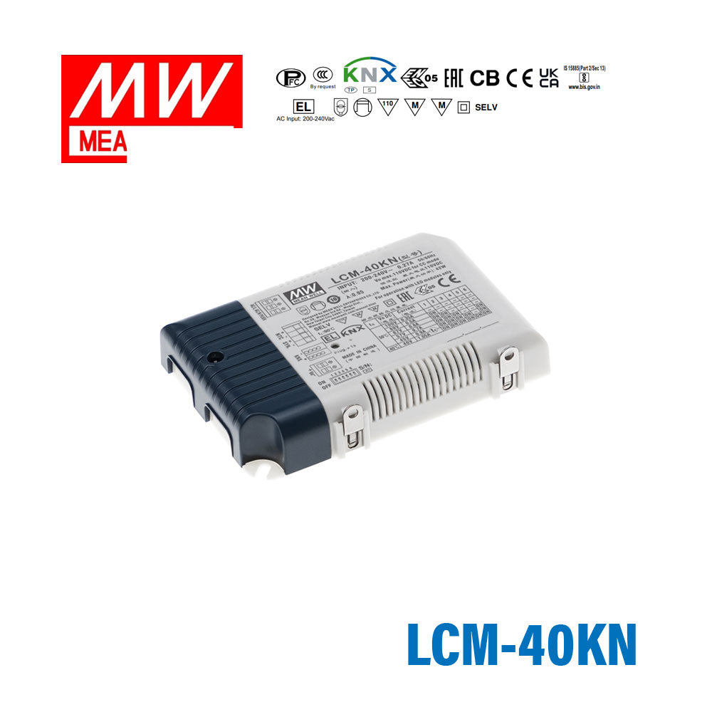 Mean Well LCM-40KN Power Supply 42W 350mA 500mA 600mA 700mA(default) 900mA 1050mA - KNX