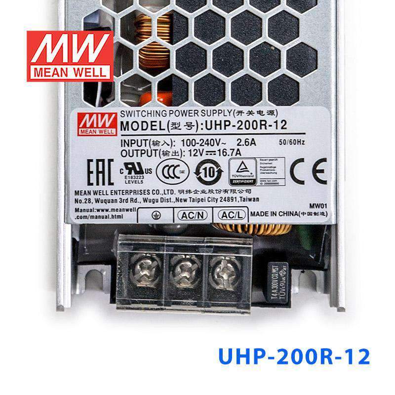 Mean Well UHP-200R-12 Power Supply 200.4W 12V - Redundant 16.7A - PHOTO 1