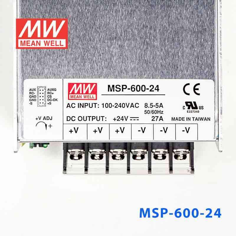 Mean Well MSP-600-24 Power Supply 648W 24V 27A - PHOTO 2