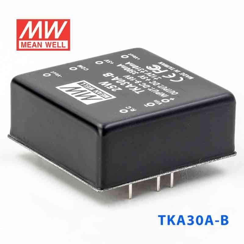 Mean Well TKA30A-B DC-DC Converter - 25W - 9~18V in 5V out - PHOTO 1