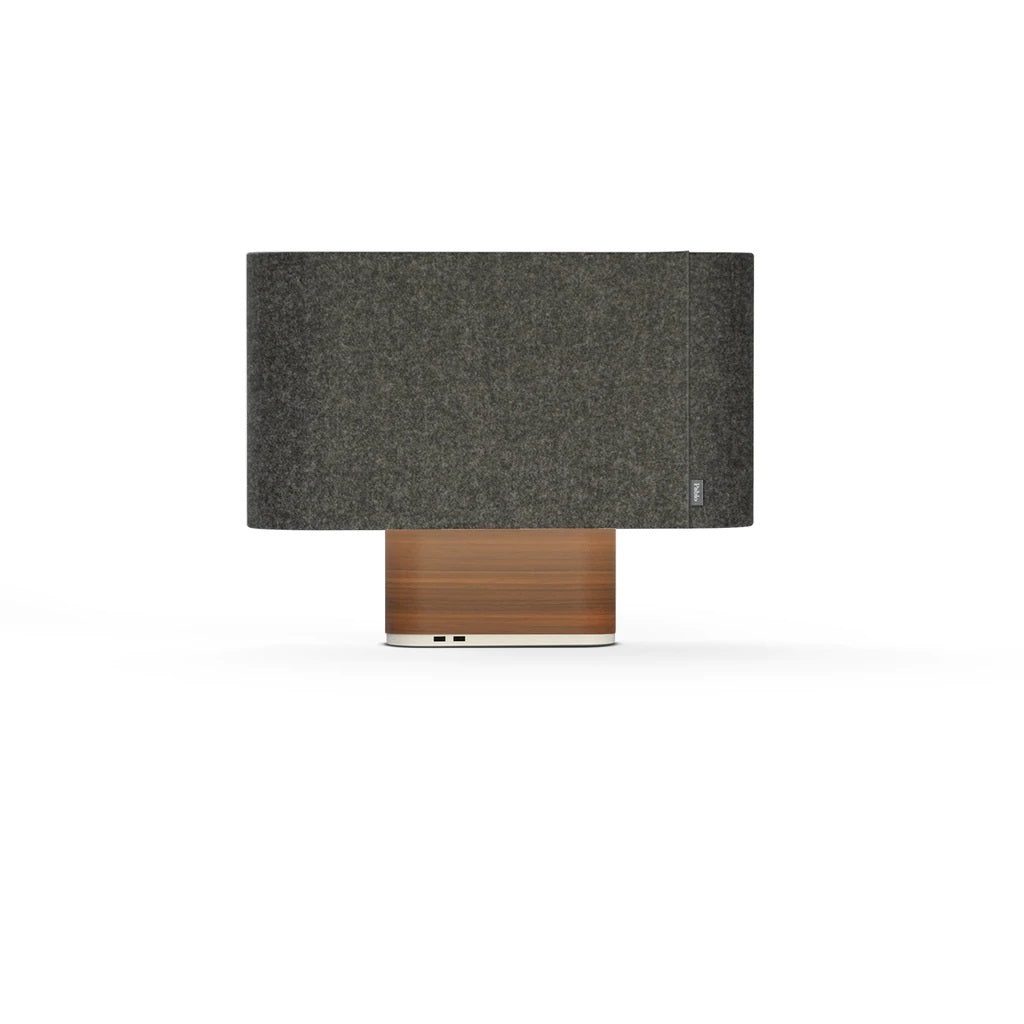 Pablo Table Belmont Charcoal / Walnut