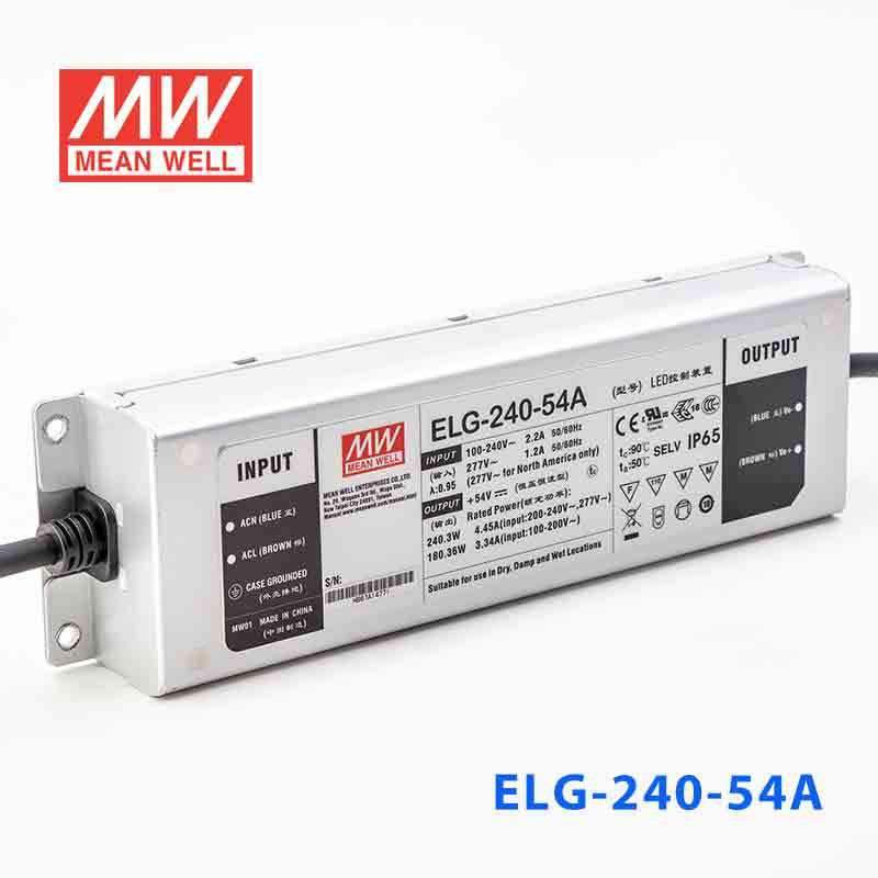 Mean Well ELG-240-54A Power Supply 240W 54V - Adjustable 4.45A - PHOTO 1