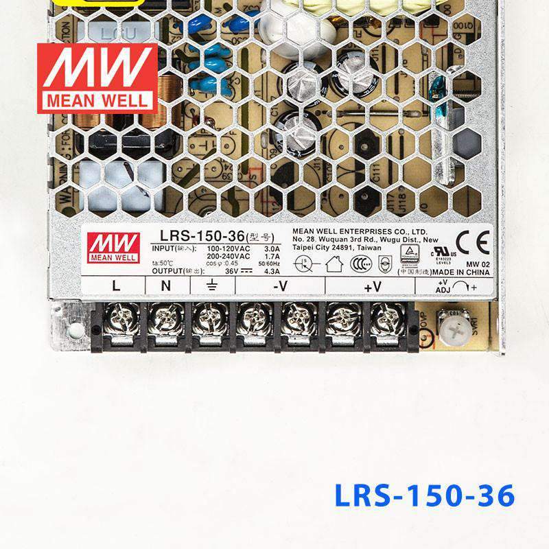 Mean Well LRS-150-36 Power Supply 150W 36V 4.3A - PHOTO 2
