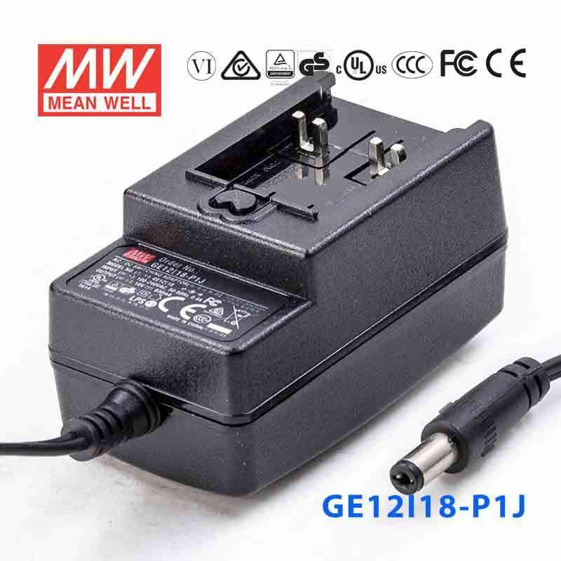 Mean Well GE12I18-P1J Power Supply 15W 18V 830mA