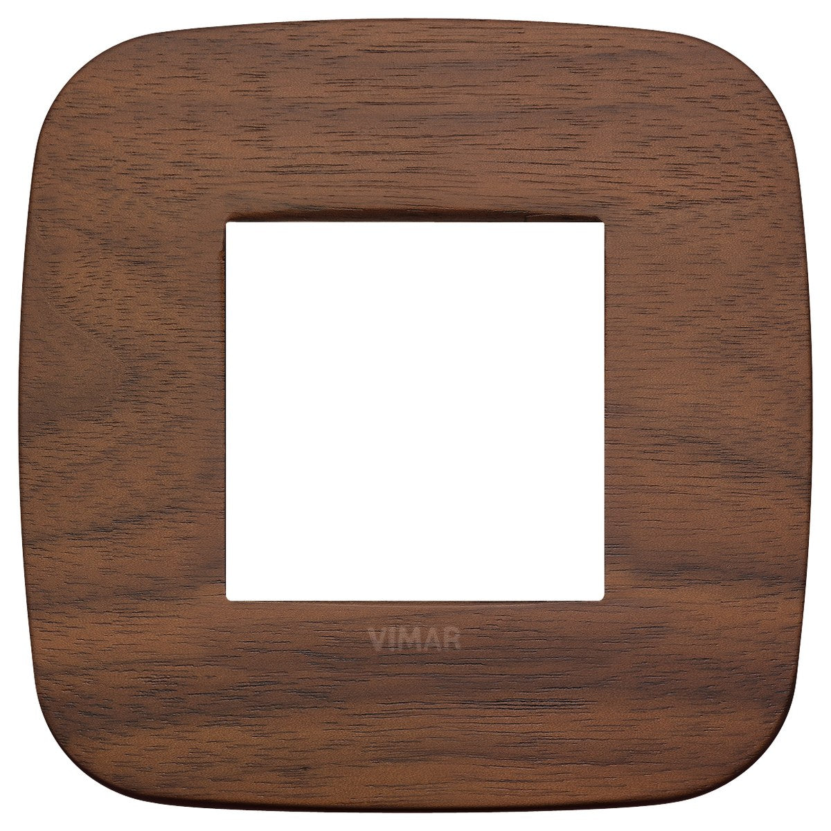 Vimar Arke Round Plate 2M Wood Walnut