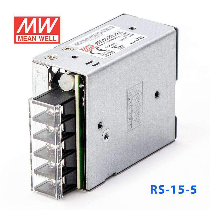 Mean Well RS-15-5 Power Supply 15W 5V 3A - PHOTO 1