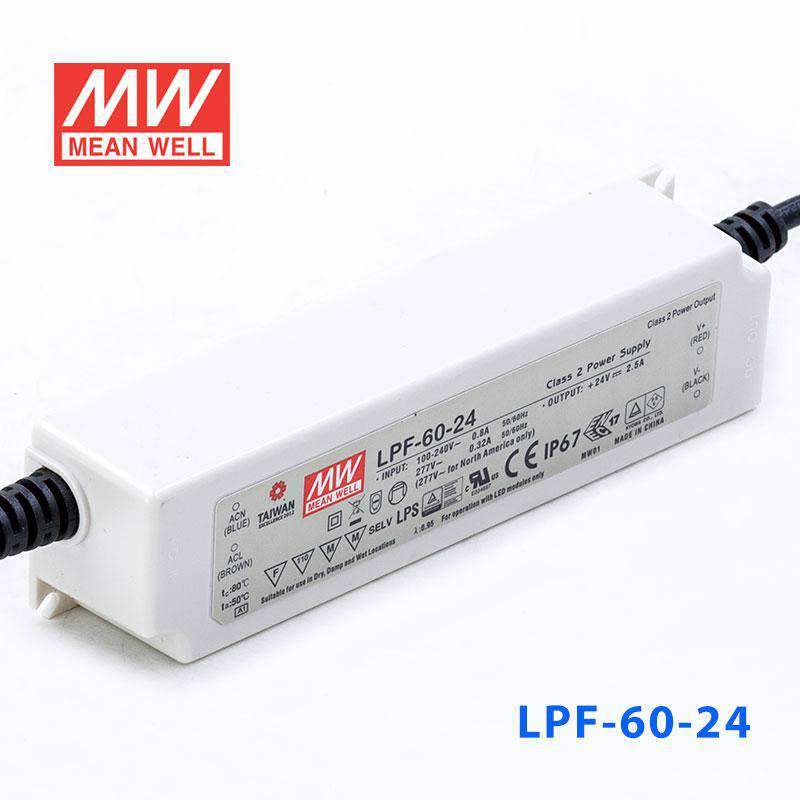 Mean Well LPF-60-24 Power Supply 60W 24V 2.5A - PHOTO 1