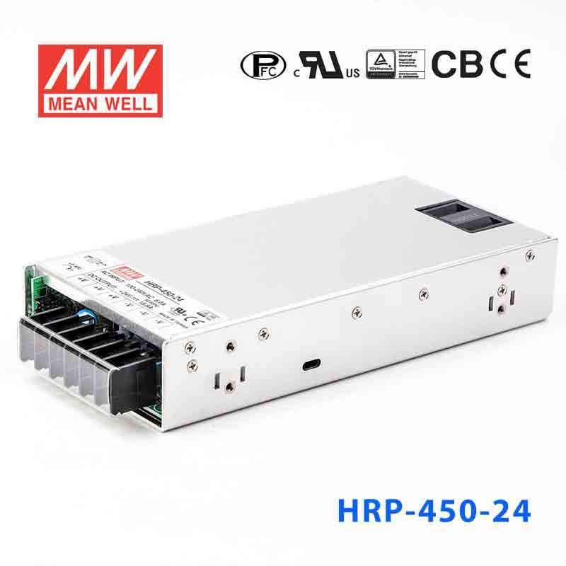 Mean Well HRP-450-24 Power Supply 451.2W 24V 18.8A
