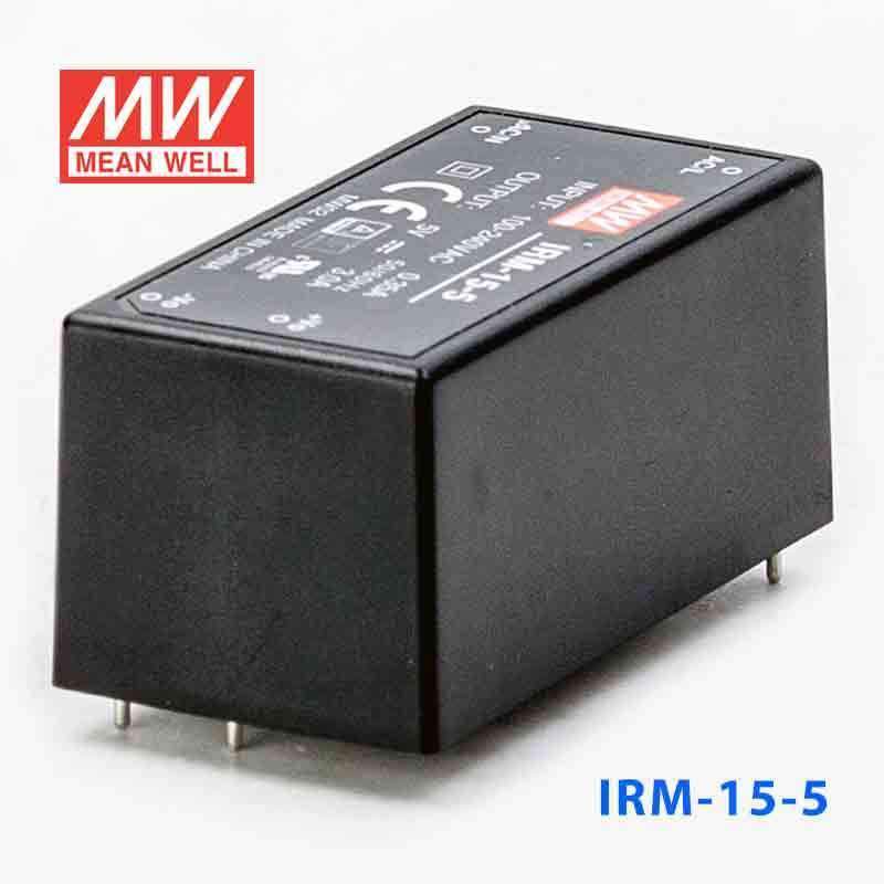Mean Well IRM-15-5 Switching Power Supply 15W 5V 3A - Encapsulated - PHOTO 1