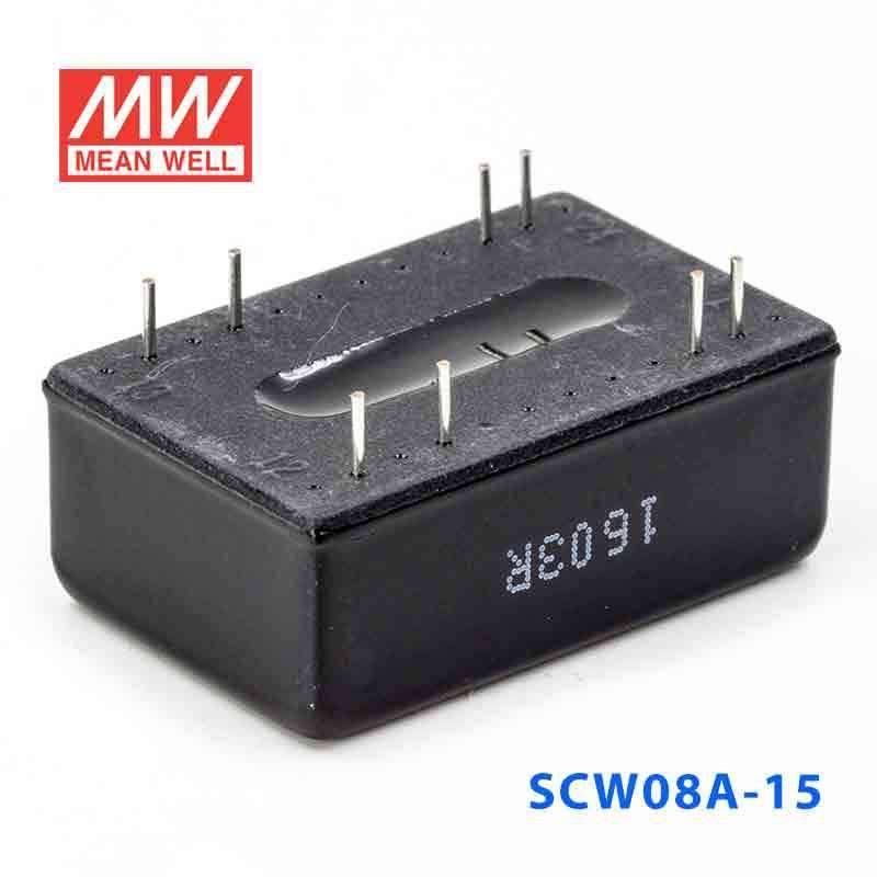 Mean Well SCW08A-15 DC-DC Converter - 8W 9~18V DC in 15V out 533mA - PHOTO 3