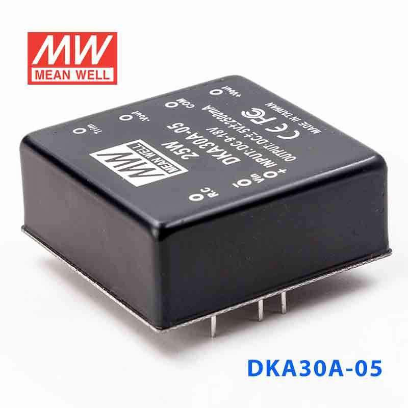 Mean Well DKA30A-05 DC-DC Converter - 25W - 9~18V in ±5V out 2.5A - PHOTO 1