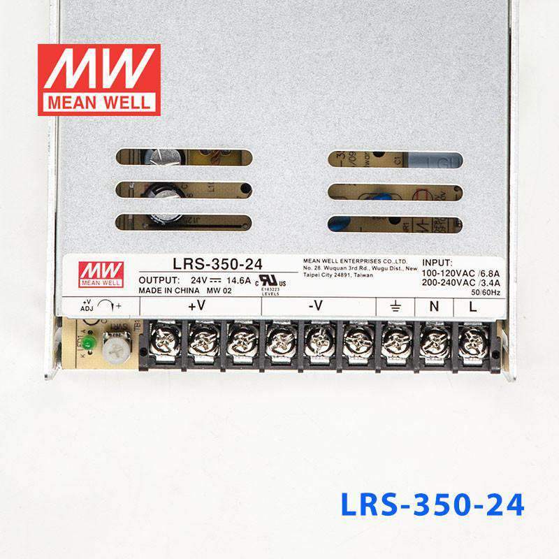 Mean Well LRS-350-24 Power Supply β 350W 24V 14.6A - PHOTO 2