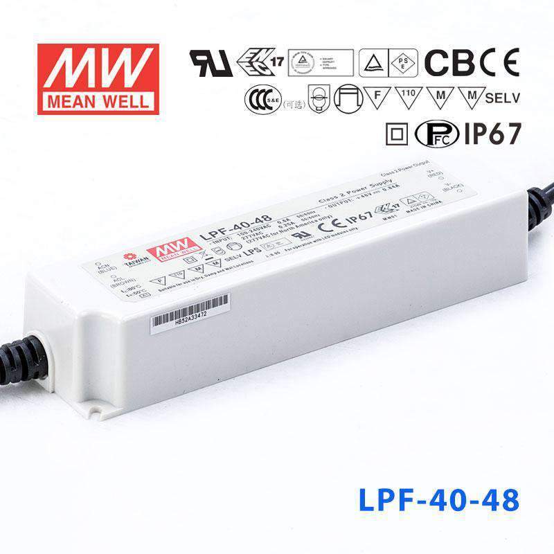 Mean Well LPF-40-48 Power Supply 40W 48V 840mA