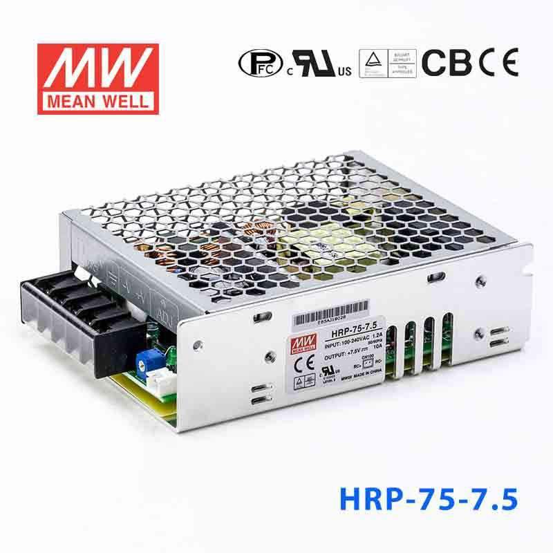 Mean Well HRP-75-7.5 Power Supply 75W 7.5V