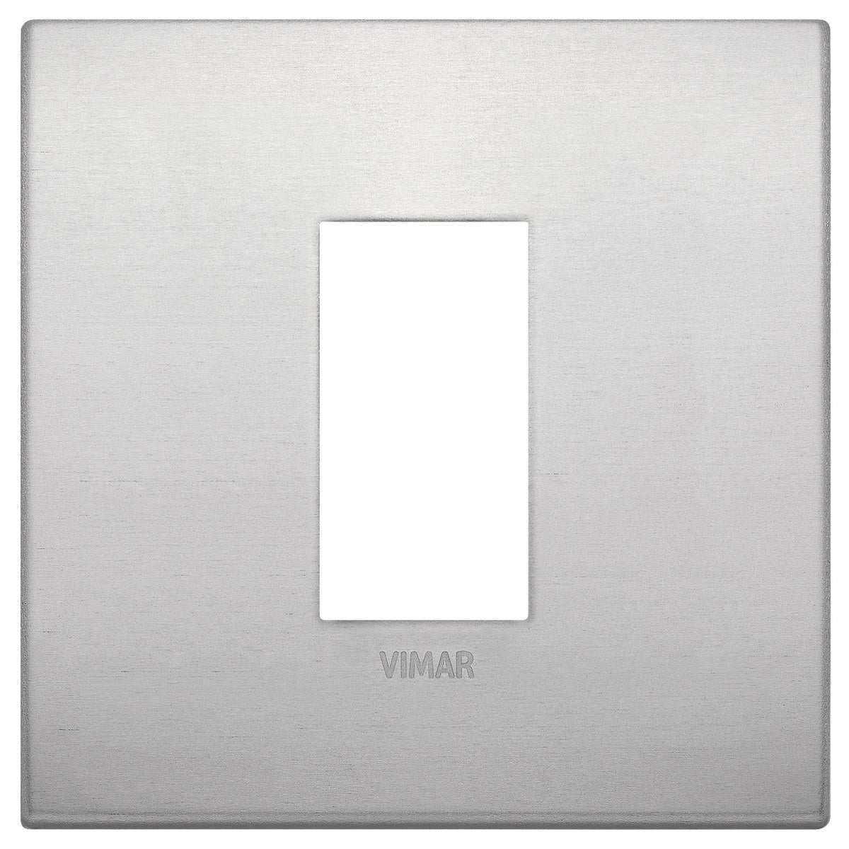 Vimar Arke Classic Plate 1M Aluminium