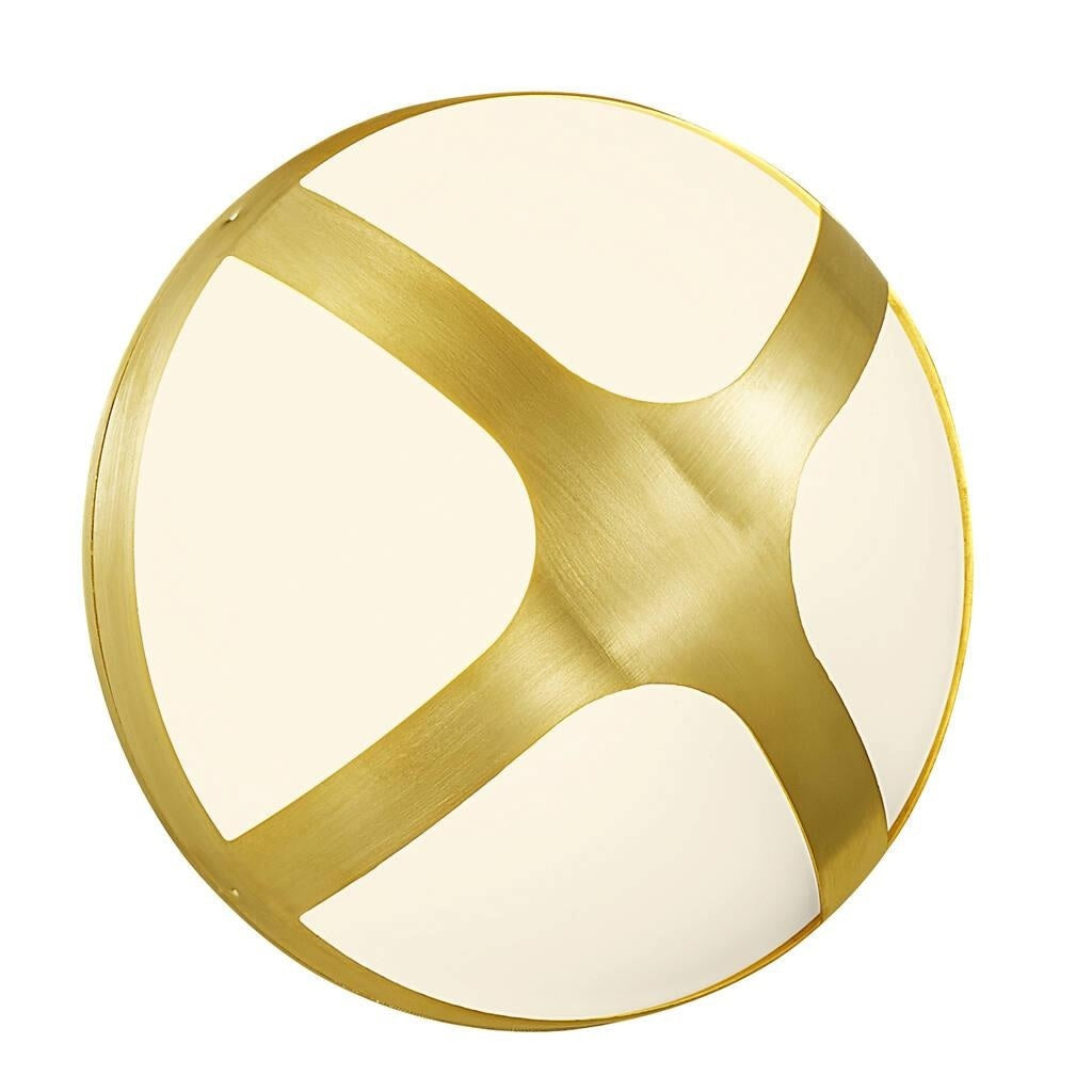 Nordlux Cross 20 Wall Light Brass DFS