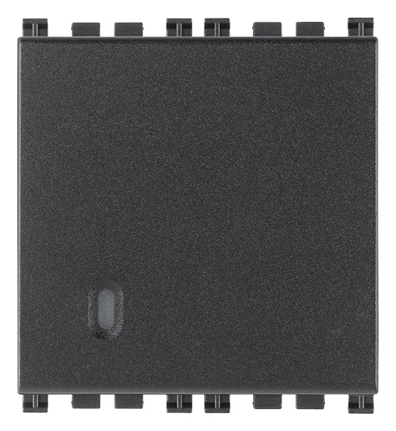 Vimar Arke 1P NO 10A Push Button 2M Grey