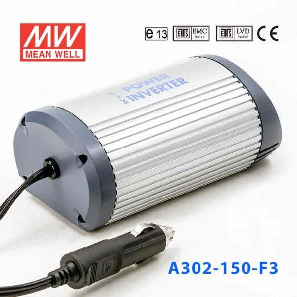 Mean Well A302-150-F5 Modified sine wave 150W 230V - DC-AC Inverter