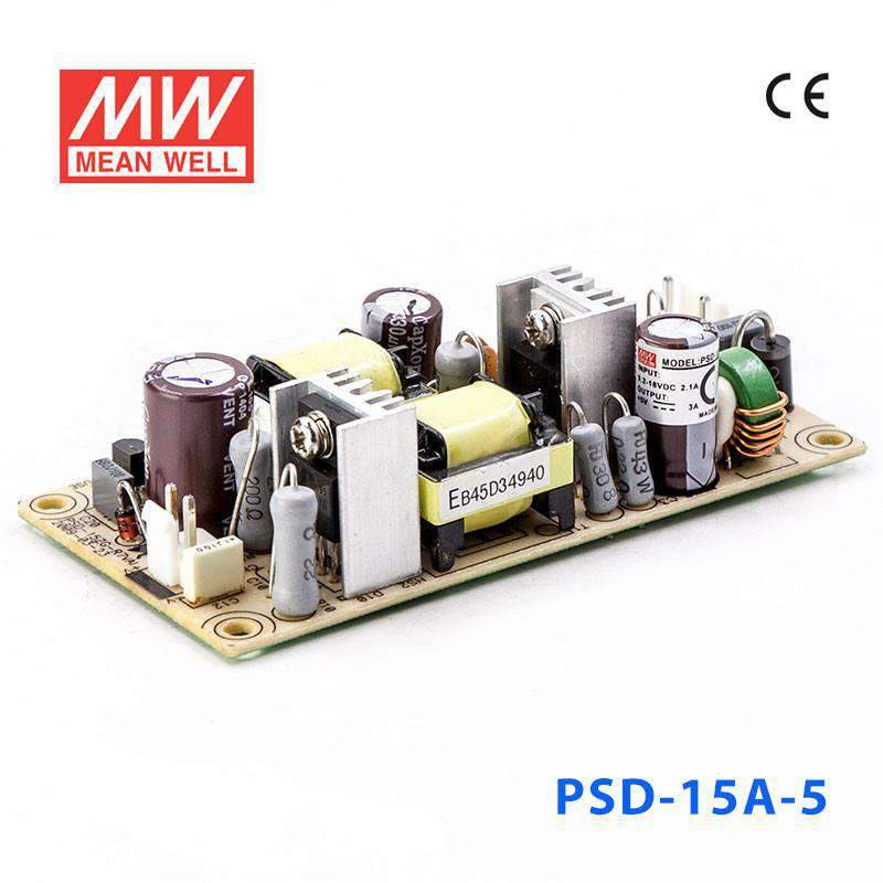 Mean Well PSD-15A-05 DC-DC Converter - 15W - 9.2~18V in 5V out 3A