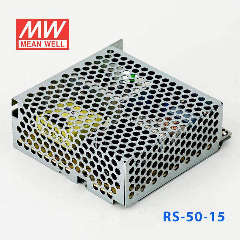 Mean Well RS-50-15 Power Supply 50W 15V 3.4A - PHOTO 3