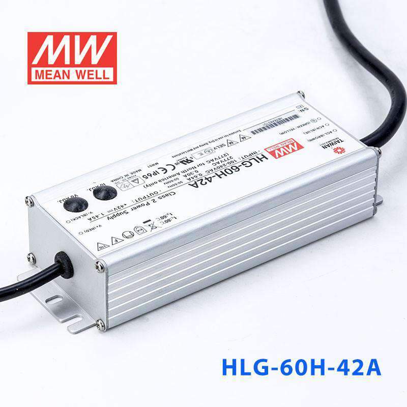 Mean Well HLG-60H-42A Power Supply 60W 42V - Adjustable 1.45A - PHOTO 3