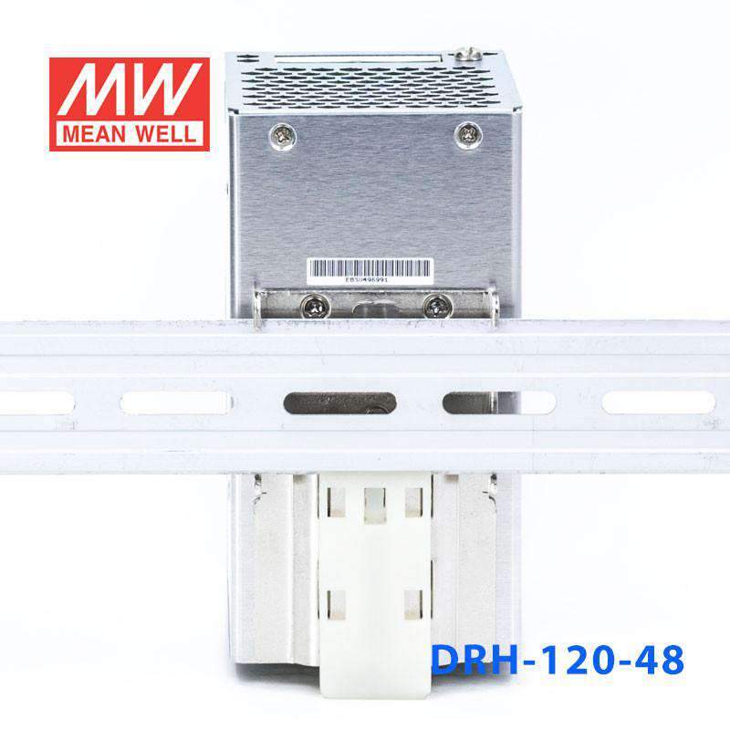 Mean Well DRH-120-48 Single Output Industrial Power Supply 120W 48V - DIN Rail