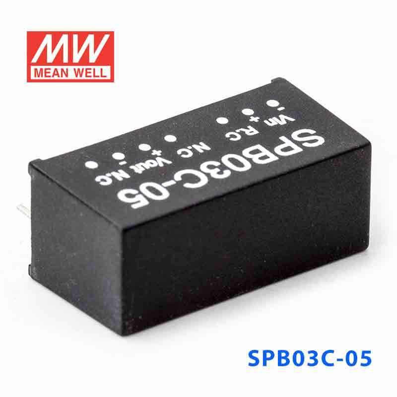 Mean Well SPB03C-05 DC-DC Converter - 3W - 36~72V in 5V out - PHOTO 1