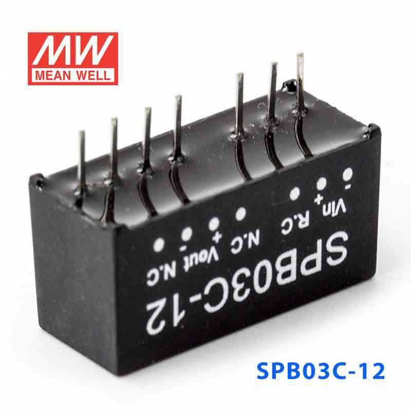 Mean Well SPB03C-12 DC-DC Converter - 3W - 36~72V in 12V out - PHOTO 3