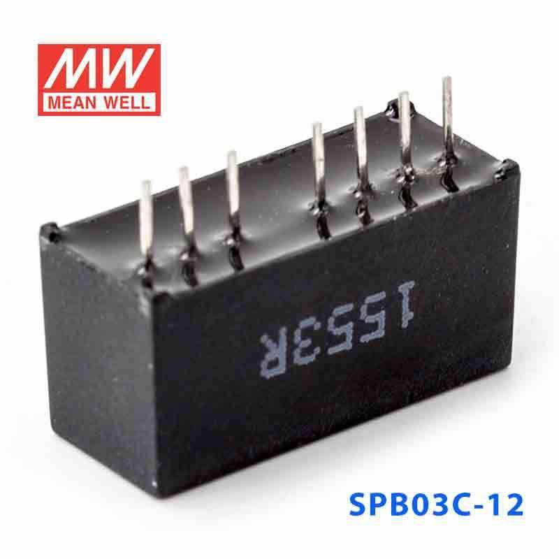 Mean Well SPB03C-12 DC-DC Converter - 3W - 36~72V in 12V out - PHOTO 4
