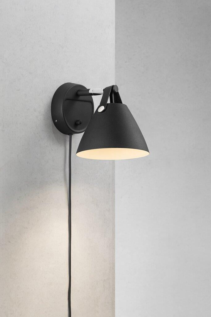 Nordlux Wall Strap 15 Black Metal Body (DFTP)