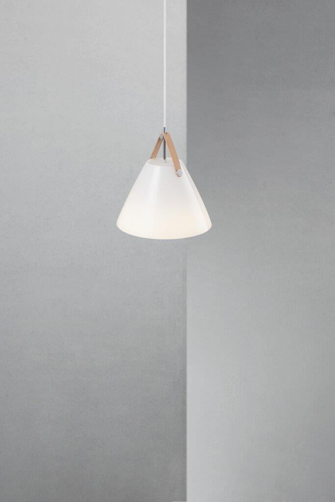 Nordlux Pendant Strap 27 White Glass Made (DFTP)
