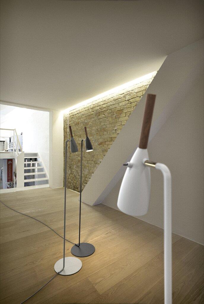 Nordlux Floor Light Pure 10 Grey
