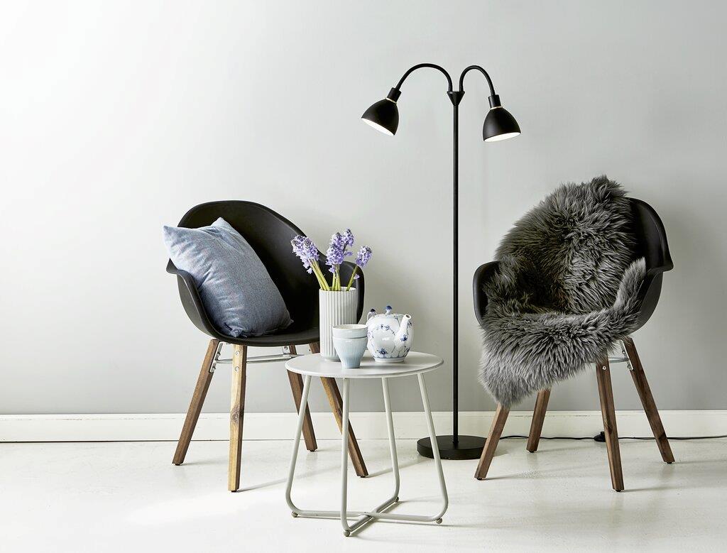 Nordlux Floor Light Ray Black Double Light - PHOTO 2