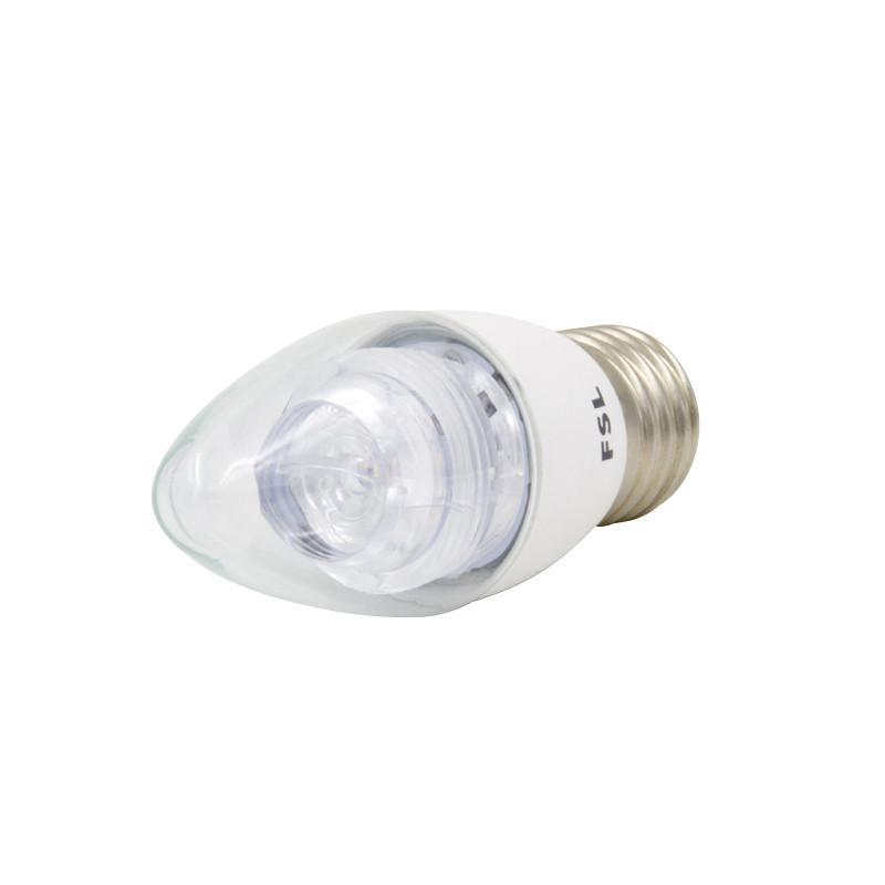 FSL LED E27 Candle Bulb, 5W, Warm White