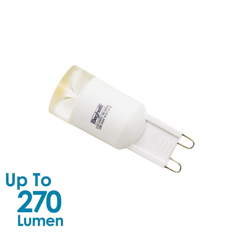 Beghelli LED G9 Capsule, 3W