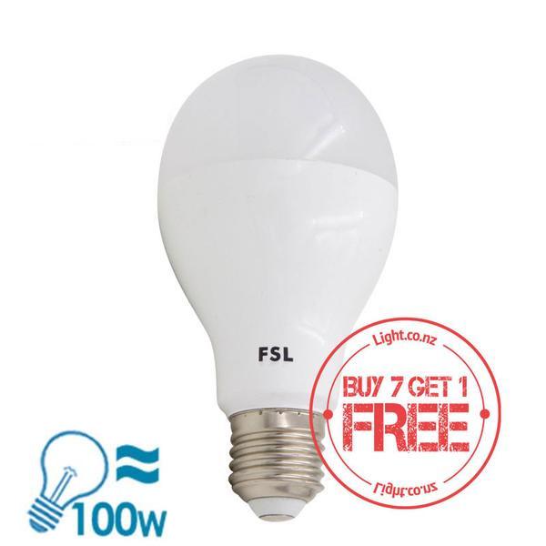 FSL A70 Series LED E27 Bulb, 13W, Warm White