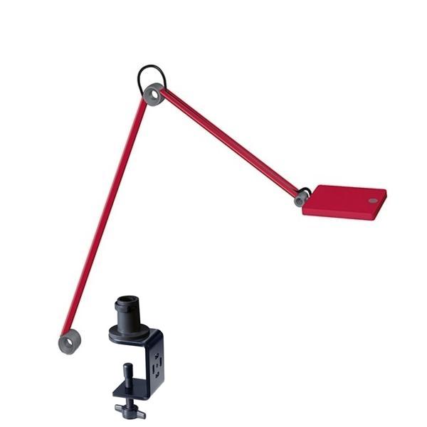 Waldmann PARA. MI Armed LED Luminare 8W Table Clamp - Square Double Arm - Natural White - Black - PHOTO 12