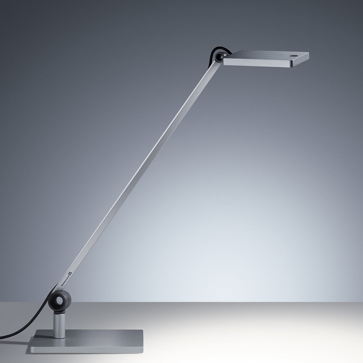 Waldmann PARA. MI Armed LED Luminare 8W - Square Single Arm - Natural White - White - PHOTO 4