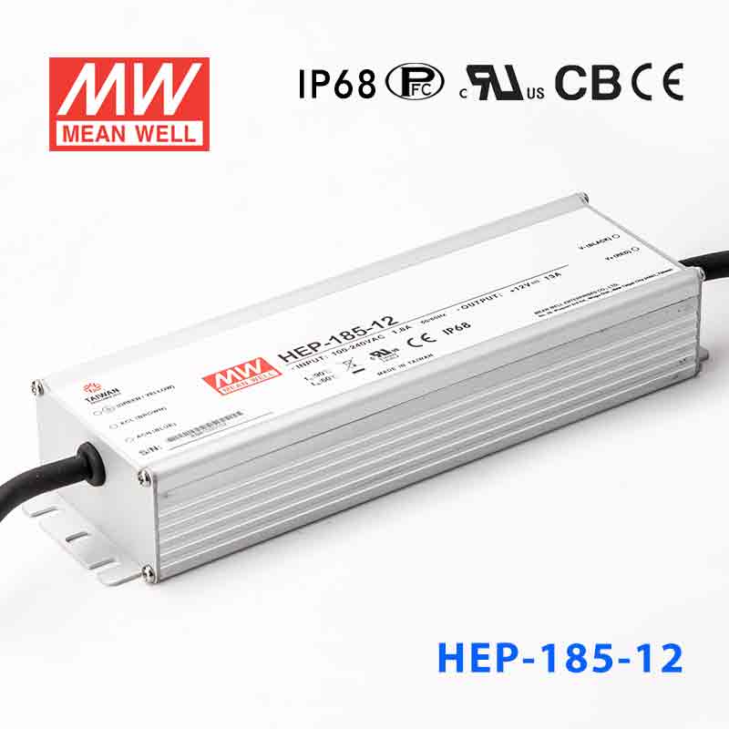 Mean Well HEP-185-15A Power Supply 172W 15V