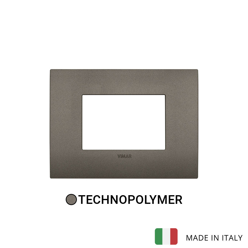 Vimar Arke Classic Plate 3M Technopolymer Aluminium