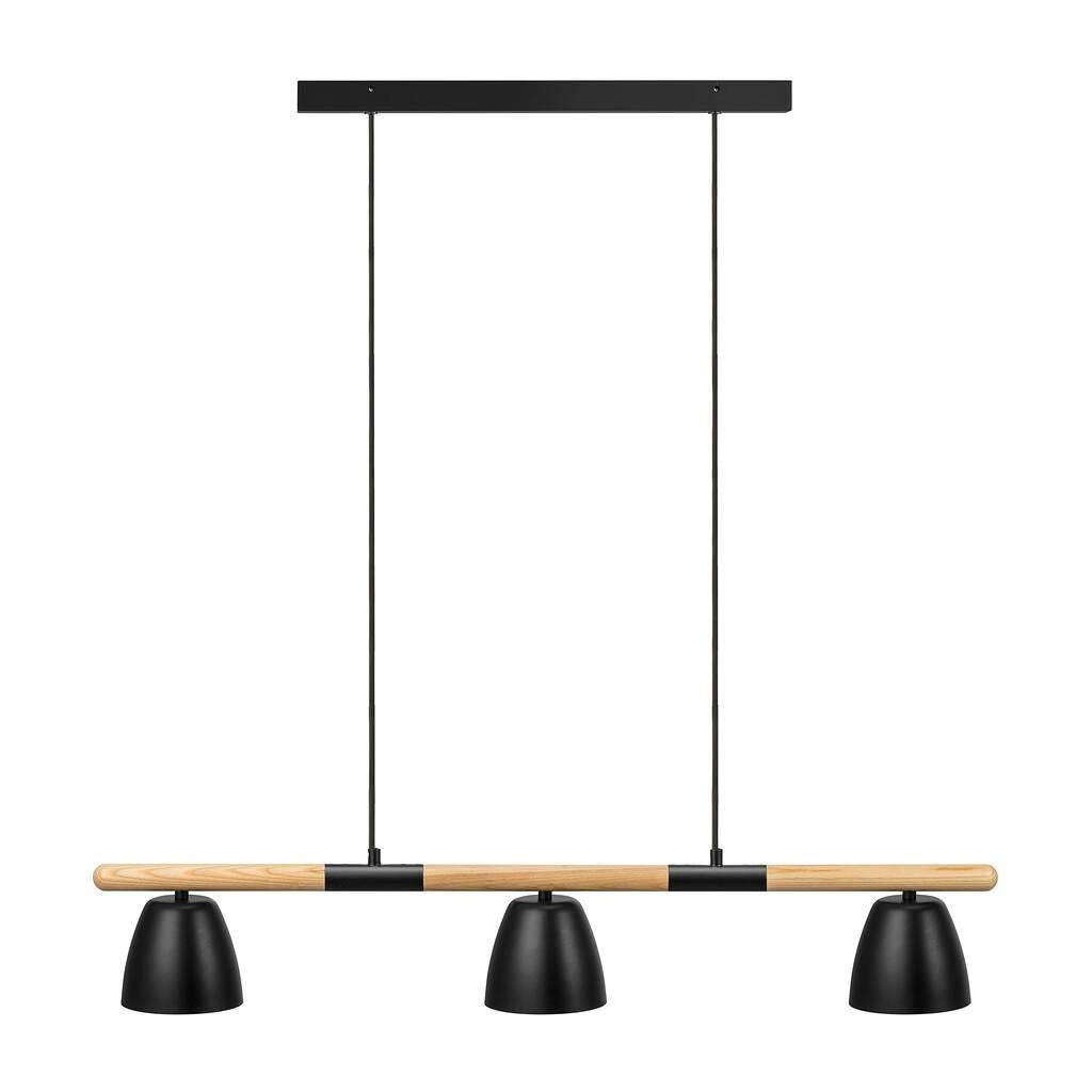 Nordlux Pendant Theo 3-Pendulum Black