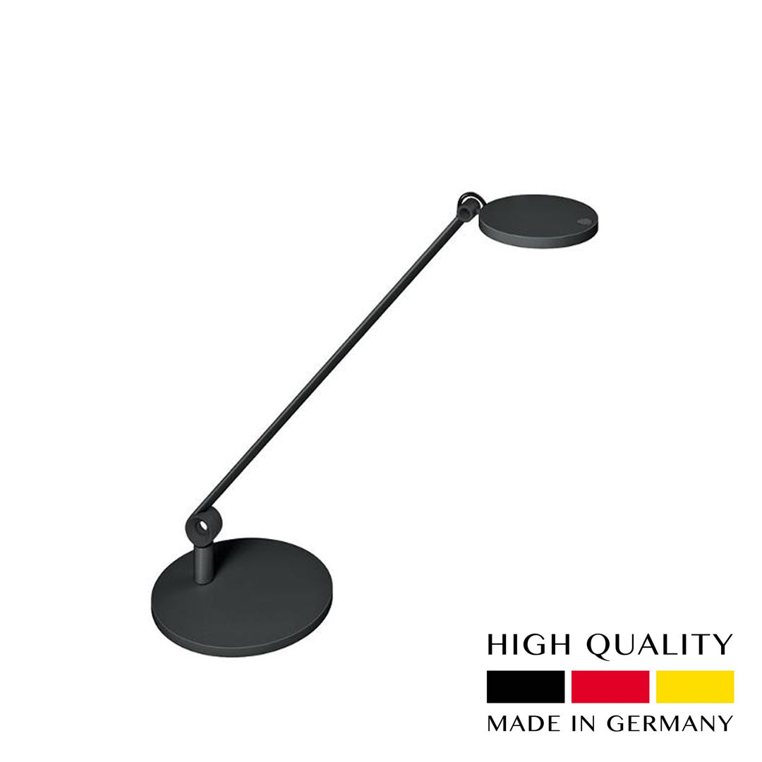 Waldmann PARA. MI Armed LED Luminare 8W - Round Single Arm - Natural White - Black