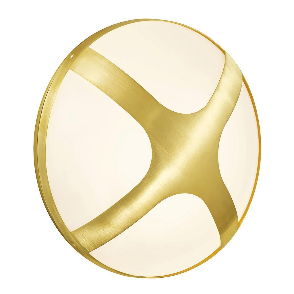 Nordlux Cross 25 Wall Light Brass DFS