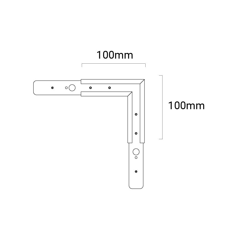Motion S Corner Joiner, 48V, H90° - Black - PHOTO 2